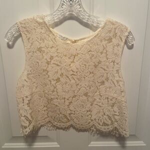 Jenny Yoo Cleo Lace Top